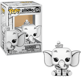 Dumbo #1524 Funko Pop Disney Sketched in and out of box