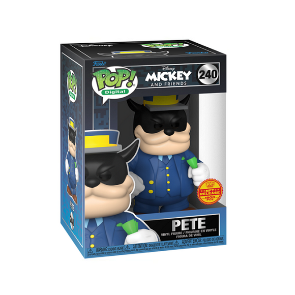 Pete #240 - Micky And Friends Funko Pop! [Digital Release LE 1800 Pcs]