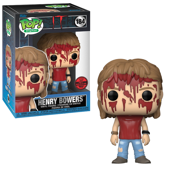 Henry Bowers #184 - IT Funko Pop! [Digital Release LE 1800 Pcs]