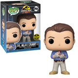 Dr. Alan Grant With Baby Dino #201 - Jurassic Park Funko Pop! [Digital Release LE 1900 Pcs]