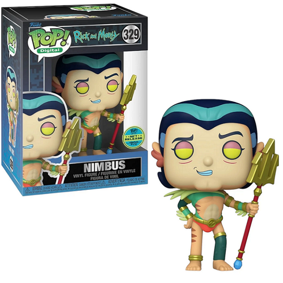 Nimbus #329 - Rick and Morty Funko Pop! [Digital Release LE 1900 Pcs]