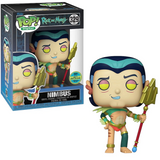 Rick and Morty Funko Pop — Digital Release LE 1900, figure shown in-box and out-of-box