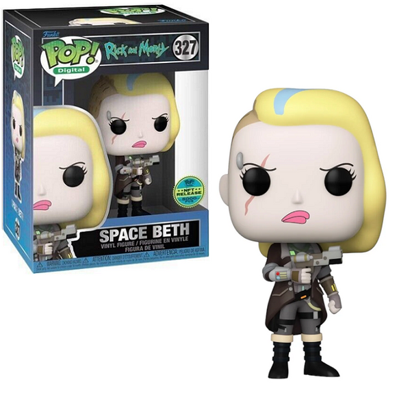 Space Beth #327 - Rick and Morty Funko Pop! [Digital Release LE 5000 Pcs]