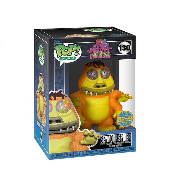 Seymour Spider #130 - Sid & Marty Krofft Funko Pop! [Digital Release LE 1400 Pcs]