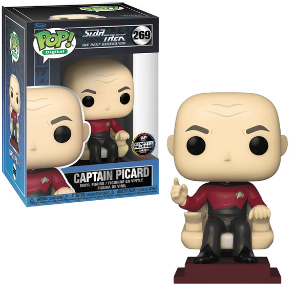 Captain Picard #269 - Star Trek The Next Generation Funko Pop! [Digital Release LE 2400 Pcs]