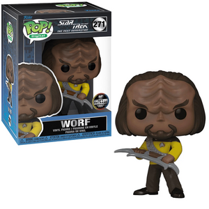 Worf #271 - Star Trek The Next Generation Funko Pop! [Digital Release LE 2400 Pcs]