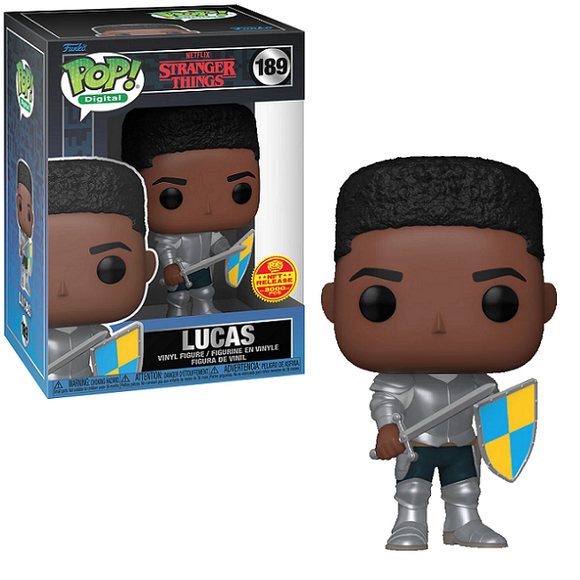 Lucas #189 - Stranger Things Funko Pop! [Digital Release LE 3000 Pcs]