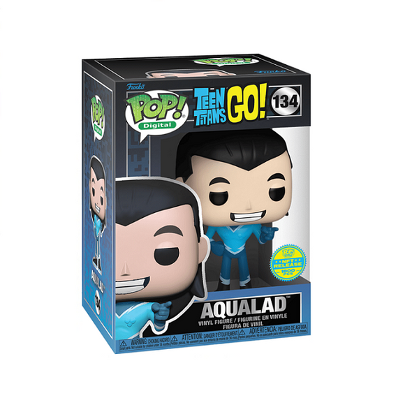 Aqualad #134 - Teen Titans Go! Funko Pop! [Digital Release LE 1800 Pcs]