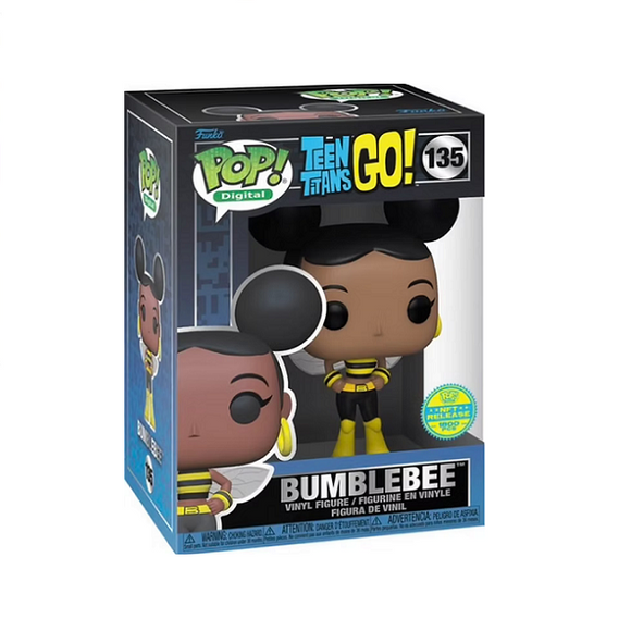 Bumblebee #135 - Teen Titans Go! Funko Pop! [Digital Release LE 1800 Pcs]