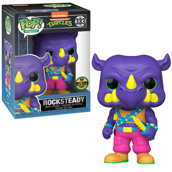 Rocksteady #333 - Teenage Mutant Ninja Turtles Funko Pop! [Digital Release LE 2000 Pcs]