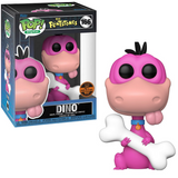 Dino #166 The Flintstones Funko Pop — Digital Release LE 1800, figure shown in-box and out-of-box