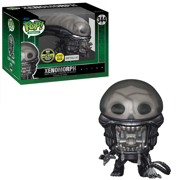 Xenomorph #344 - Alien Funko Pop! [Metallic Gitd Digital Release LE 5000 Pcs]