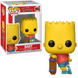 Bart Simpson #1652 Funko Pop in box and out of box