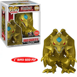 Winged Dragon of Ra #1098 Yu-Gi-Oh Funko Pop 6-Inch Metallic GameStop Exclusive in and out of box