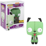 GIR #12 Invader Zim Funko Pop shown in-box and out-of-box, front view