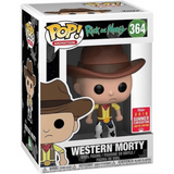 Western Morty #364 Rick & Morty Funko Pop 2108 Summer Convention Exclusive in box