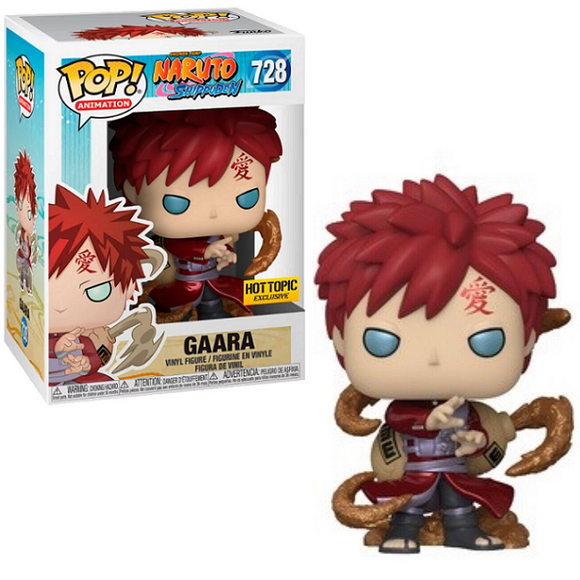 Gaara #728 - Naruto Shippuden Funko Pop! Animation [Hot Topic Exclusive]