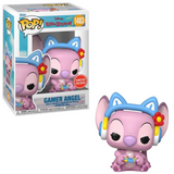 Gamer Angel #1483 Disney Lilo & Stitch Funko Pop GameStop Exclusive figure in box and out of box