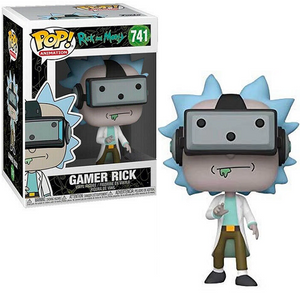 Gamer Rick #741 - Rick and Morty Funko Pop! Animation [GameStop Exclusive]