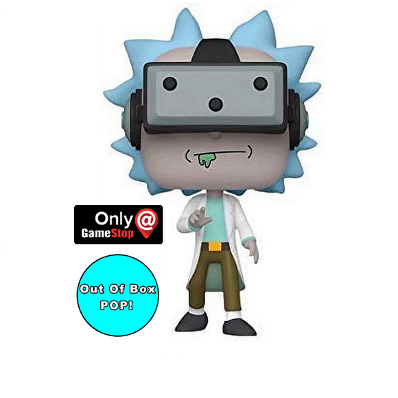 Gamer Rick #741 [OOB] - Rick and Morty Funko Pop! Animation [GameStop Exclusive]