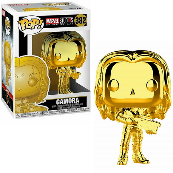 Gamora #382 - Marvel Studios 10 Funko Pop! [Gold Chrome]