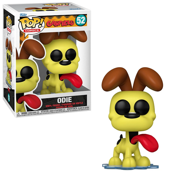 Odie #52 Garfield Funko Pop in box and out of box
