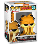 Garfield With Lasagna #39 Garfield Funko Pop! Comics figure inside display box.