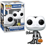 Geicoween Gecko #170 Gieco Funko Pop! Ad Icons GITD Limited Edition, figure in-box and out-of-box