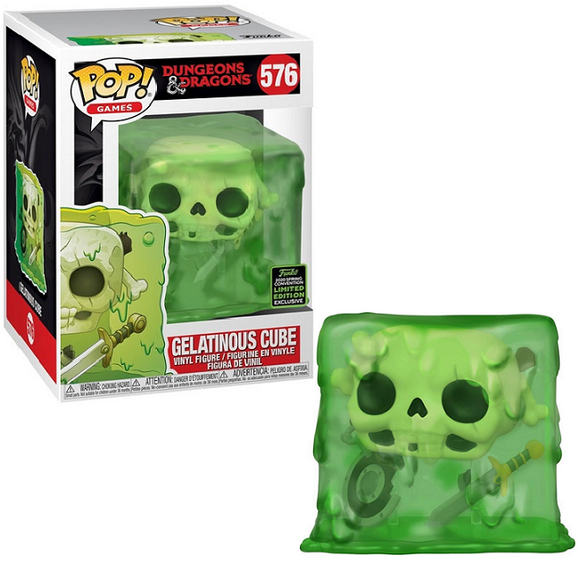 Gelatinous Cube #576 - Dungeons and Dragons Funko Pop! Games [2020 ECCC Spring Convention Exclusive]