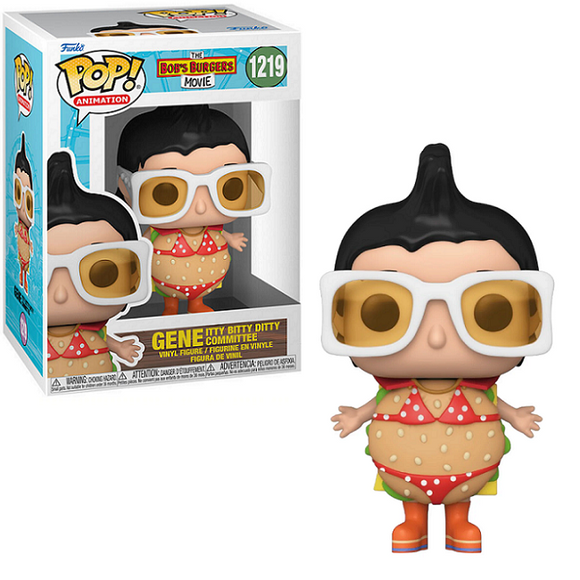 Gene Itty Bitty Ditty Committee #1219 - Bobs Burgers Movie Funko Pop! Animation