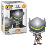 Genji #347 Overwatch Funko Pop Games figure in box and out of box