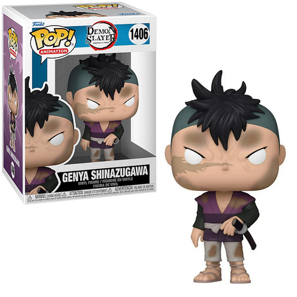 Genya Shinazugawa #1406 - Demon Slayer Funko Pop! Animation