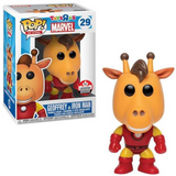 Geoffrey As Iron Man #29 Marvel Toys R Us 2018 Canadian Convention Exclusive Funko Pop in and out of box