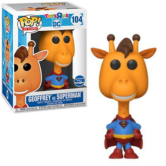 Geoffrey as Superman #104 - DC Funko Pop! Ad Icons [Toys R Us Exclusive]