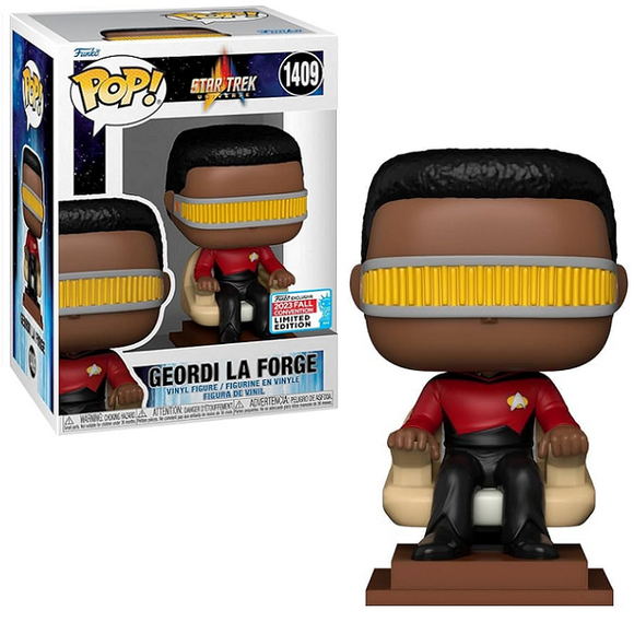 Geordi La Forge #1409 - Star Trek Universe Funko Pop! [2023 Fall Convention Exclusive]