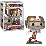George Kittle #167 San Francisco 49ers NFL Funko Pop in box and out of box