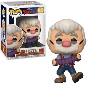 Gepetto #1028 - Pinocchio Funko Pop! [with Accordion]