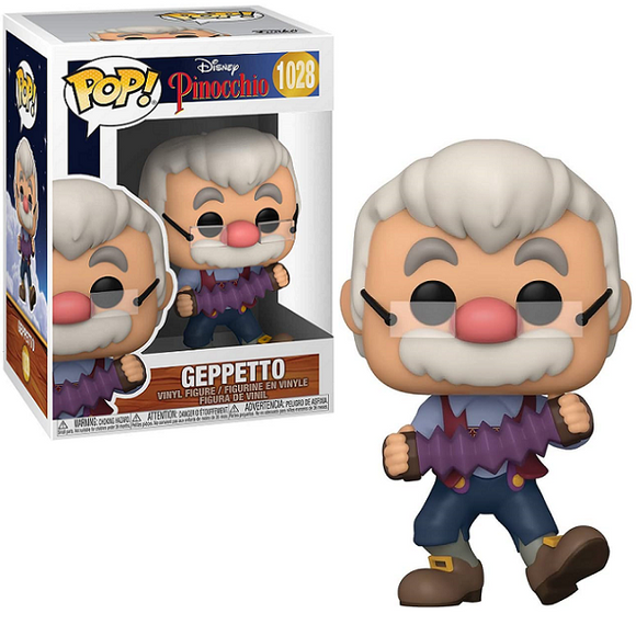 Gepetto #1028 - Pinocchio Funko Pop! [with Accordion]