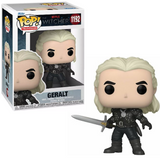 Geralt #1192 Witcher Funko Pop! TV in box and out of box