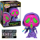 Ghost Face #1607 Ghostface Black Light Funko Pop in box and out of box