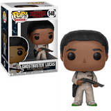 Ghostbuster Lucas #548 Stranger Things Funko Pop figure in and out of box