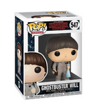 Ghostbusters Will #547 Funko Pop! displayed inside the box, front view