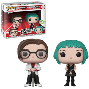 Gideon Graves & Ramona Flowers - Scott Pilgrim Funko Pop! Movies [2018 Spring Convention Exclusive]