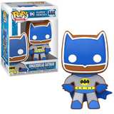 Gingerbread Batman #444 DC Super Heroes Funko Pop! in box and out of box