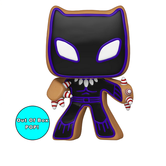 Gingerbread Black Panther #937 [OOB] - Marvel Funko Pop! [Holiday]
