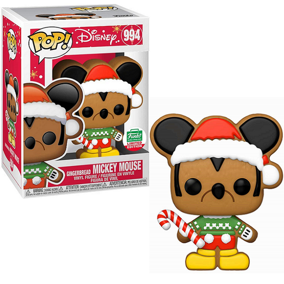 Gingerbread Mickey Mouse #994 - Disney Funko Pop! [Holiday Funko Limited Edition]