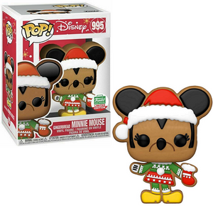 Gingerbread Minnie Mouse #995 - Disney Funko Pop! [Holiday Funko Limited Edition]