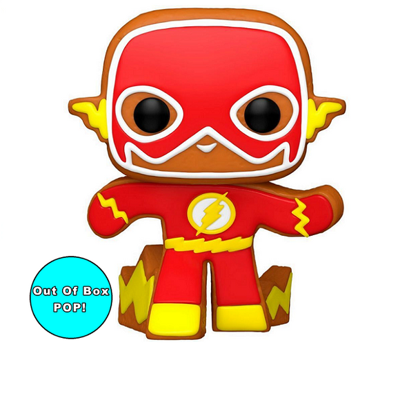 Gingerbread The Flash #447 [OOB] - DC Super Heroes Funko Pop! Heroes [Holiday]