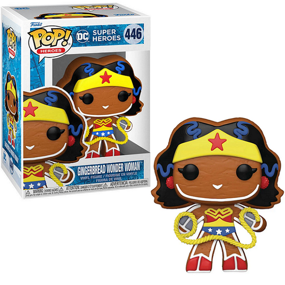Gingerbread Wonder Woman #446 - DC Super Heroes Funko Pop! Heroes [Holiday]