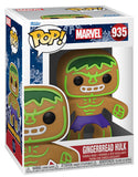 Gingerbread Hulk #935 Funko Pop! Marvel — figure in retail display box, Holiday series